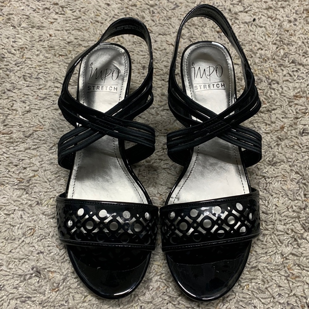 Like new Impo Stretch Elecia Kitten heels